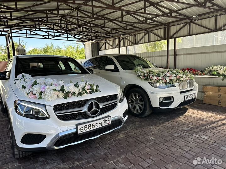 Свадебный кортеж, аренда авто с водителем BMW X6