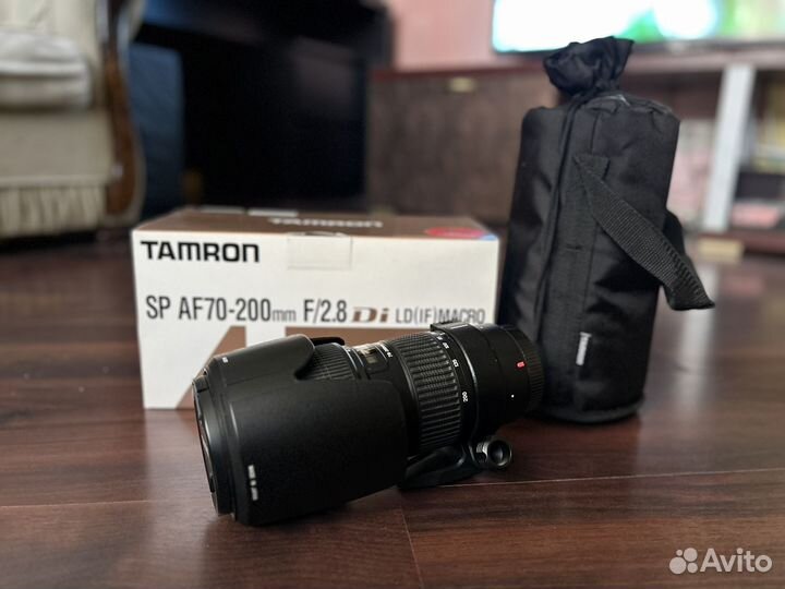 Объектив Tamron SP AF70-200mm F/2.8 for Canon