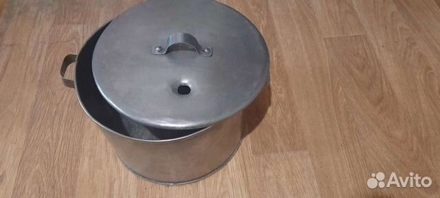 Ведро и кастрюли из нержавейки