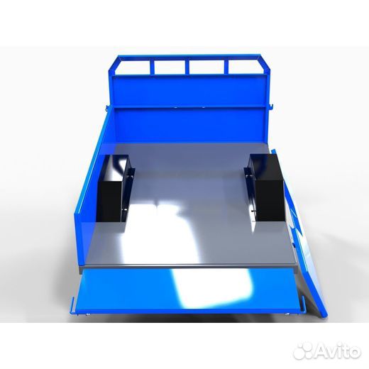 Прицеп Скаут-700HYD для минитрактора