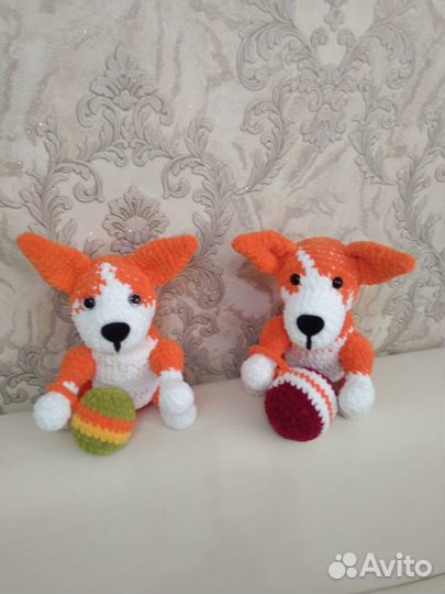 Вязанные игрушки ручной работы