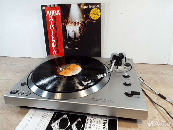 Проигрыватель винила Technics SL-1301.Made inJapan