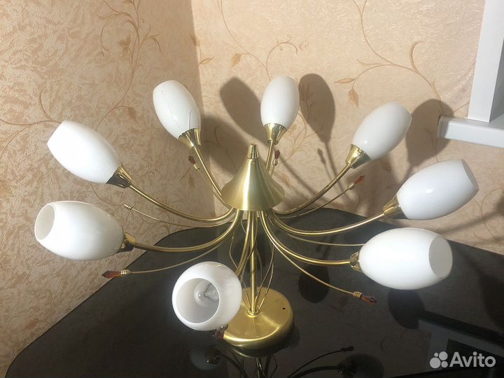 Люстра потолочная бу
