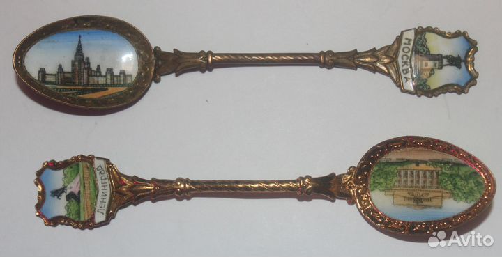 2 ложки горячая эмаль Москва Ленинград