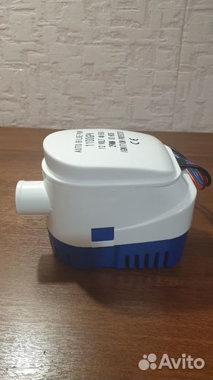 Помпа автоматическая трюмная осушительная 1100 GPH