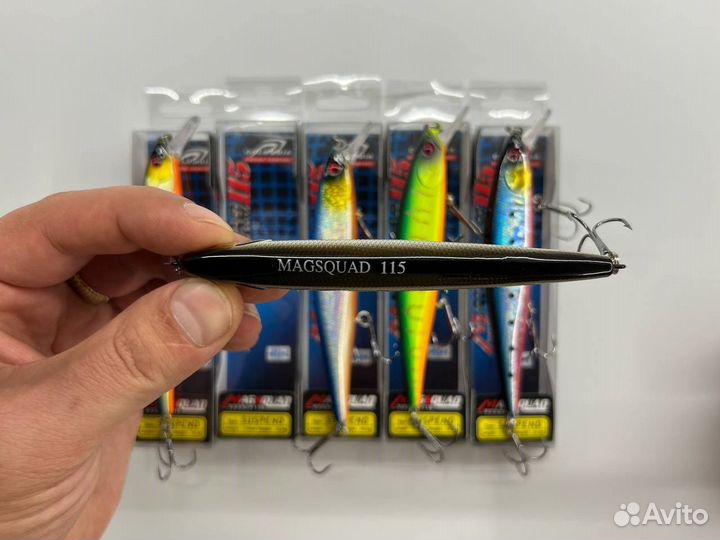 Воблеры Jackall Mag Squad 115