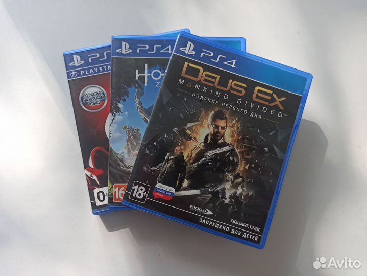 Комплект игр PS4