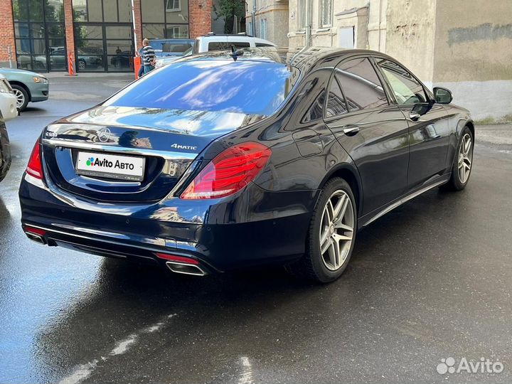 Mercedes-Benz S-класс 4.7 AT, 2016, 170 000 км