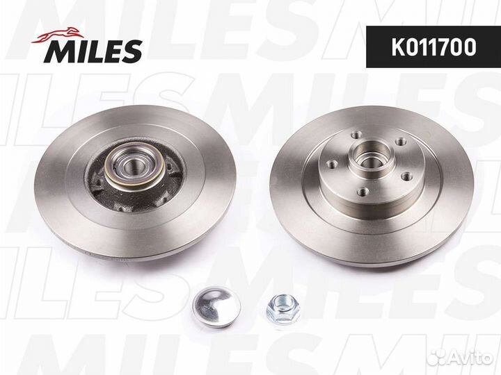 Диски тормозные задние с подш Renault laguna 3