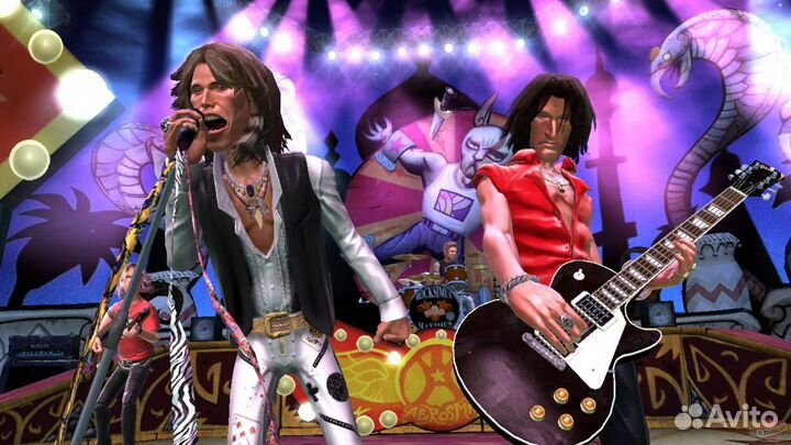 Guitar Hero: Aerosmith Guitar Bundle, б/у