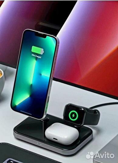 Зарядное устройство-подставка для Apple. Новое