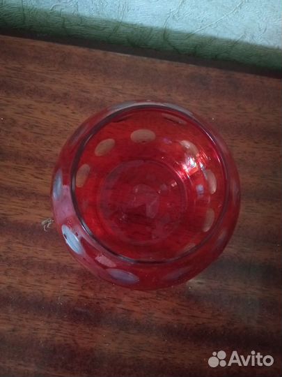 Горшок для цветов стеклянный