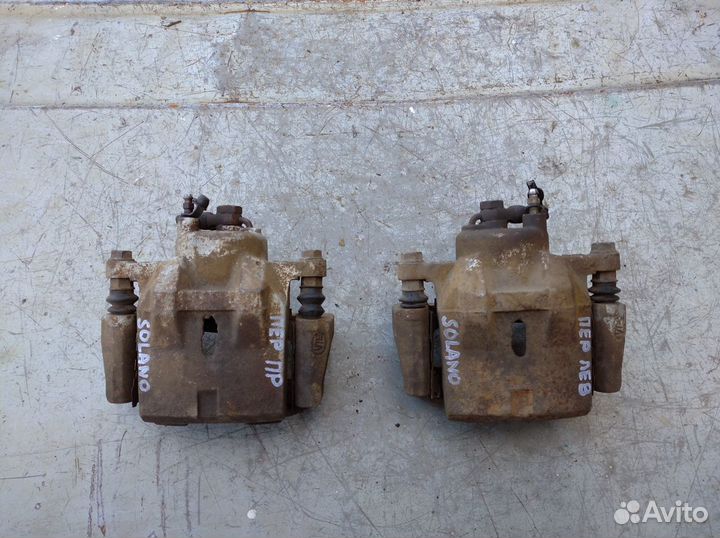 Суппорт передний правый Лифан Солано