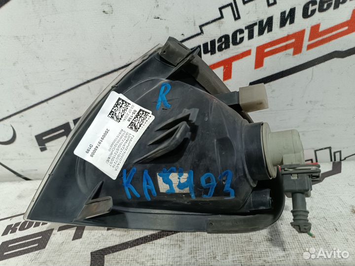 Габарит toyota caldina AT211G CT216G ST210G ST215G ST215W 0532 chrome правый 815100W010 D199