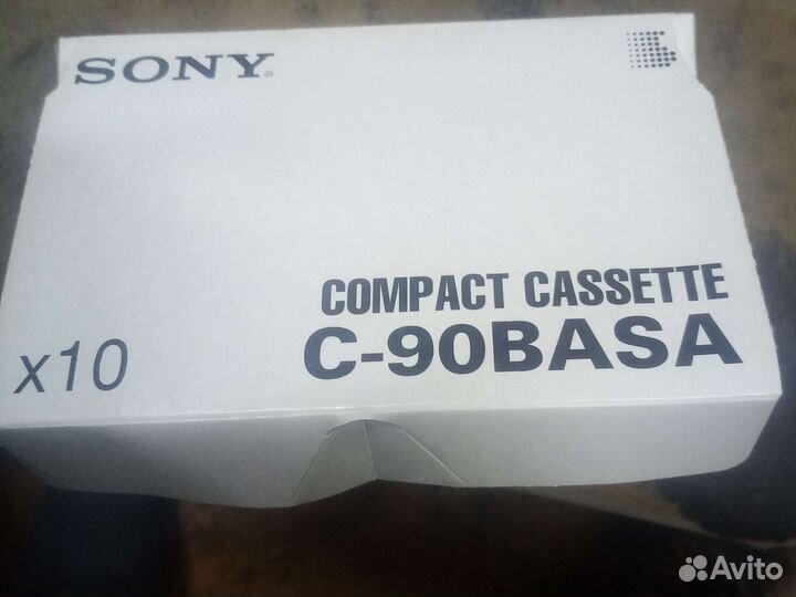 Аудиокассеты sony япония 10 штук