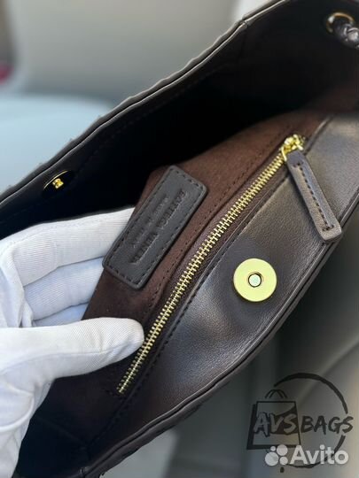 Сумка bottega ведро плетеная