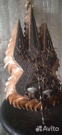 Панно для подсвечника