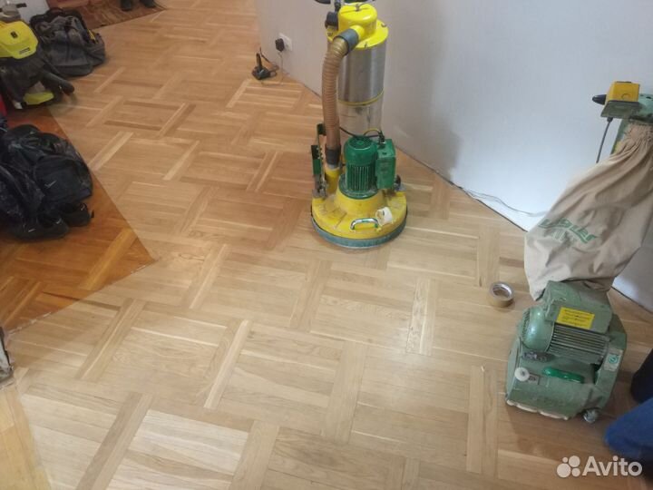 Шлифовка/циклевка ремонт деревянных полов