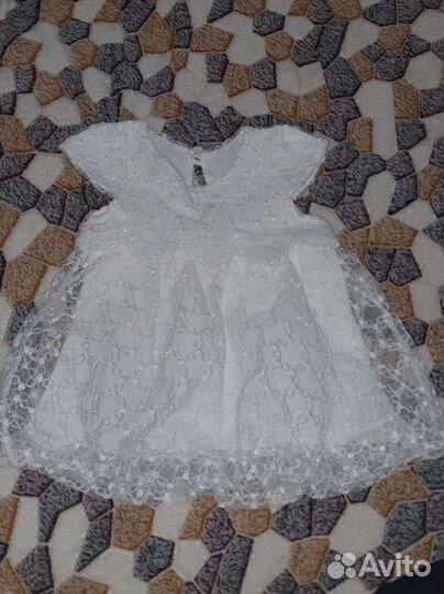 Платье для новорожденной девочки