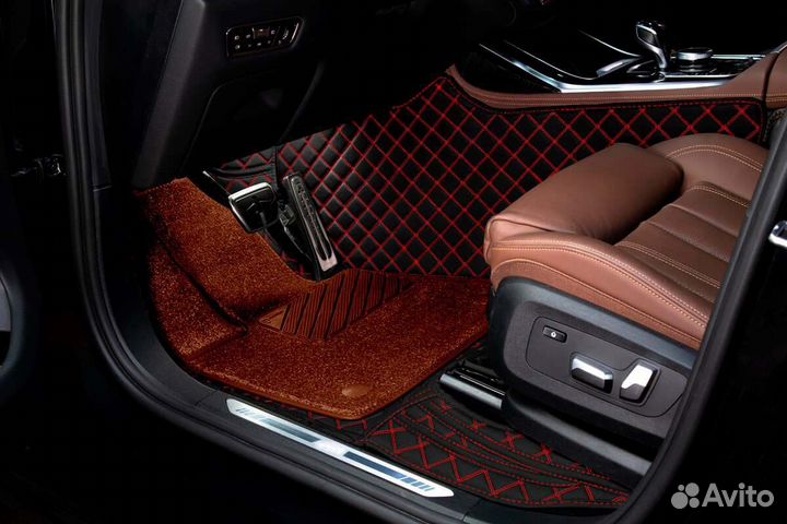 3D Коврики Lexus RX из Экокожи