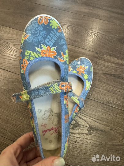 Туфли для девочки 34 размер kapika