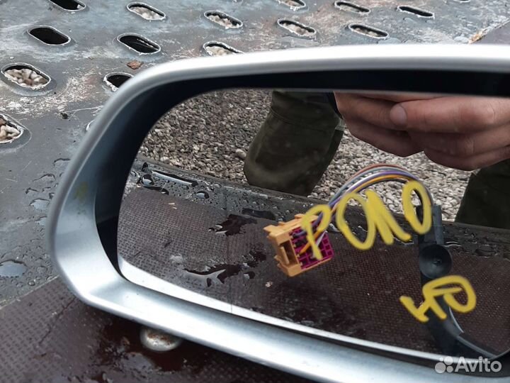 Зеркало Фольксваген Поло 4 Рестайлинг с поворотник