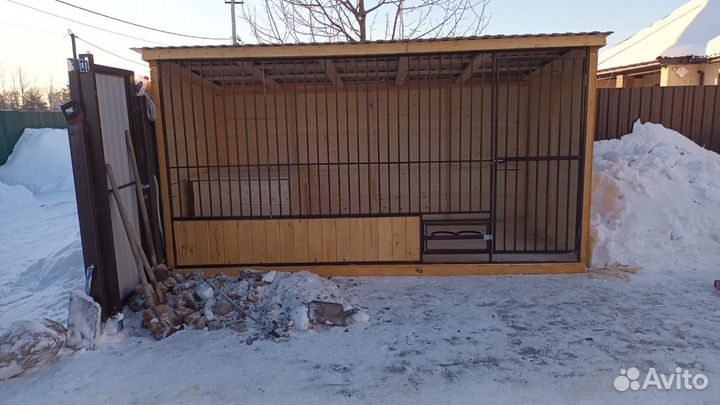 Вольер для собак уличный
