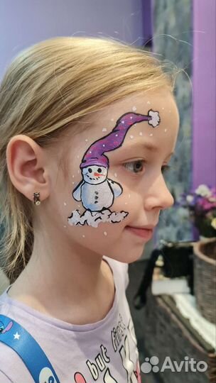 Аквагрим Блеск тату Анимация