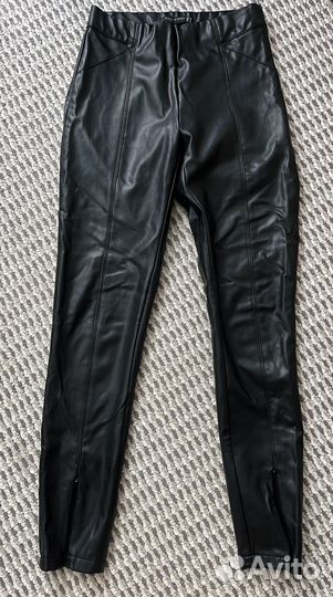 Брюки кожаные