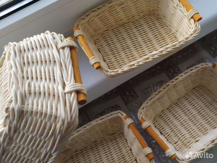 Новые плетеные корзинки