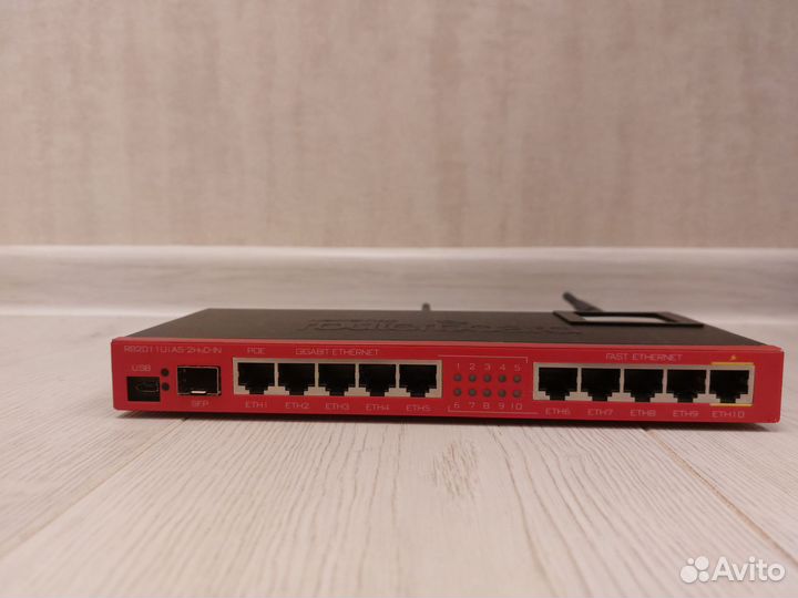 Маршрутизатор Mikrotik RouterBoard RB2011UiAS-In