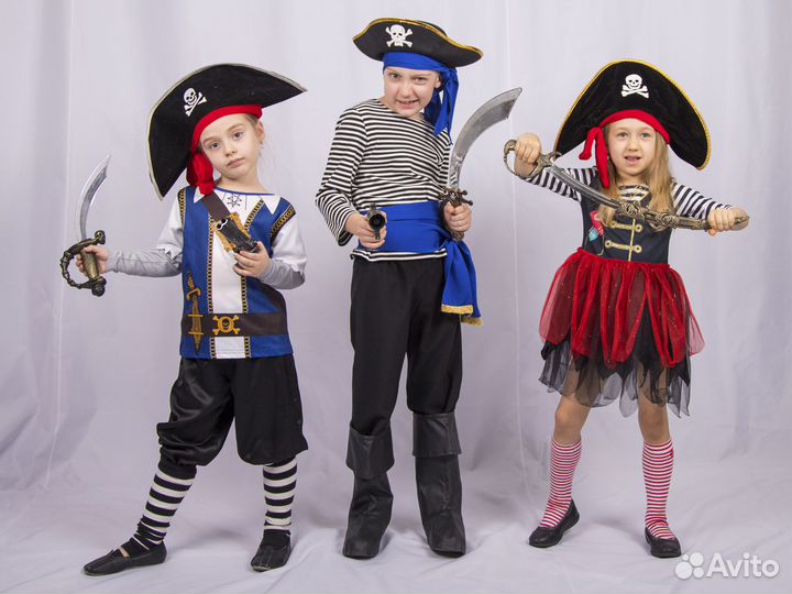Костюмы Пиратов для девочек и мальчиков