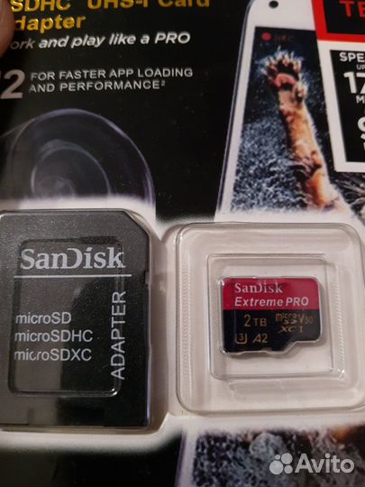 Карта памяти SanDisk Extreme PRO 2TB