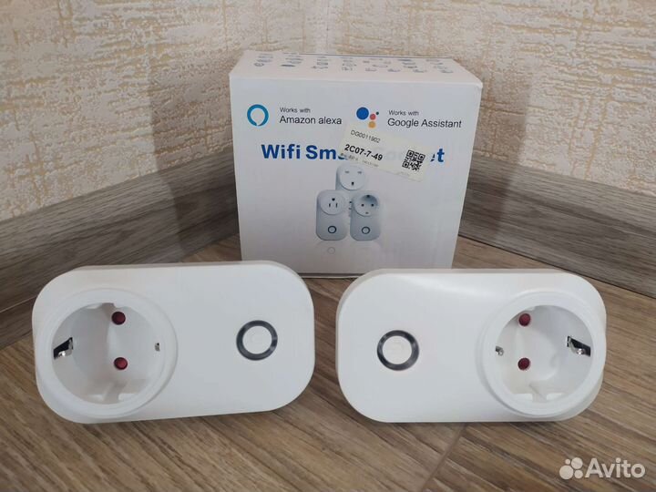 Умная беспроводная Wi-Fi розетка