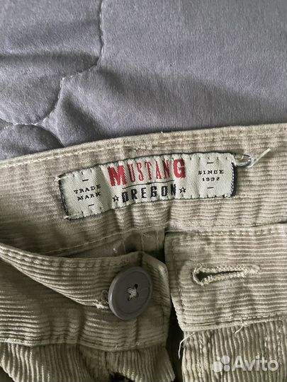 Вельветовые штаны