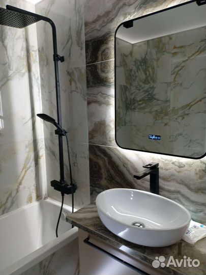 Укладка плитки, сантех., дверей и т. д