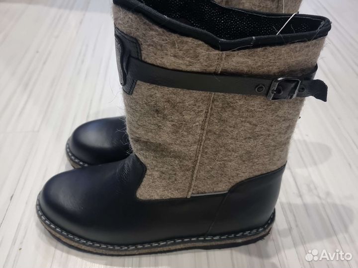 Сапоги лесник войлок