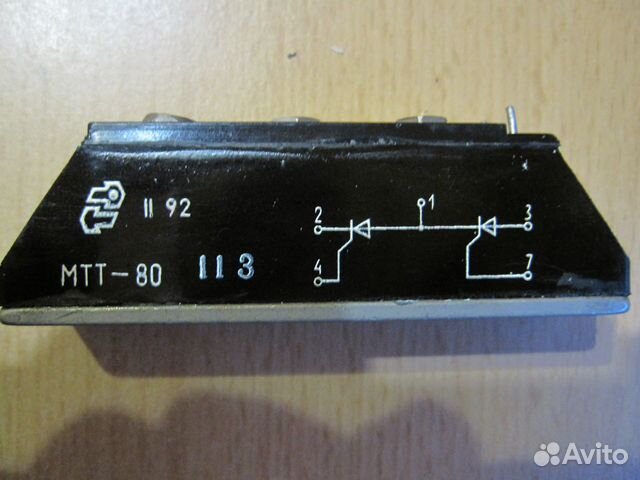 Тиристорный модуль мтт-80-11-3