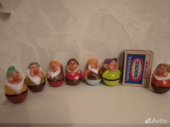 Маленькие неваляшки 7 гномов гном