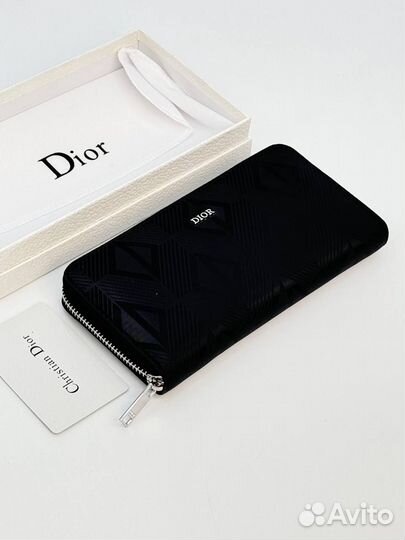 Кошелек мужской кожаный dior