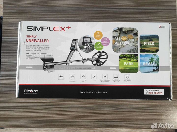 Металлоискатель Nokta&Makro Simplex Plus новый