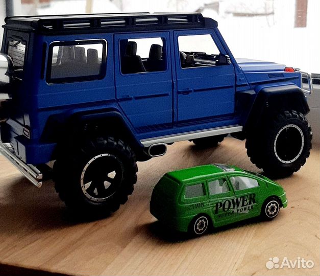 Машинка модель Mercedes G-class, тюнинг