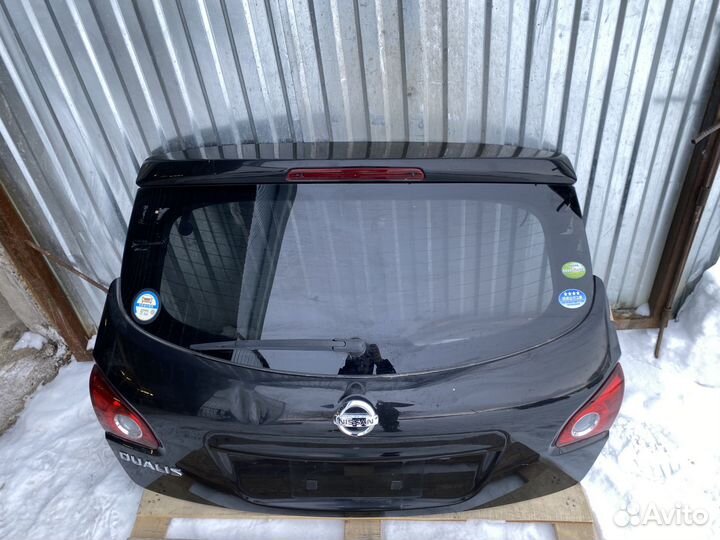 Крышка багажника Nissan qashqai j10