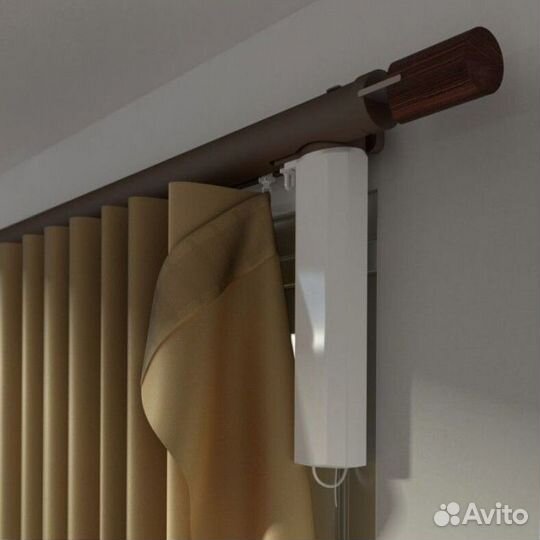 Электрокарниз. Устройство для электрокарниза