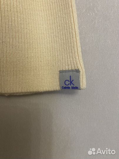 Шапка Calvin Klein (бежевая новая)