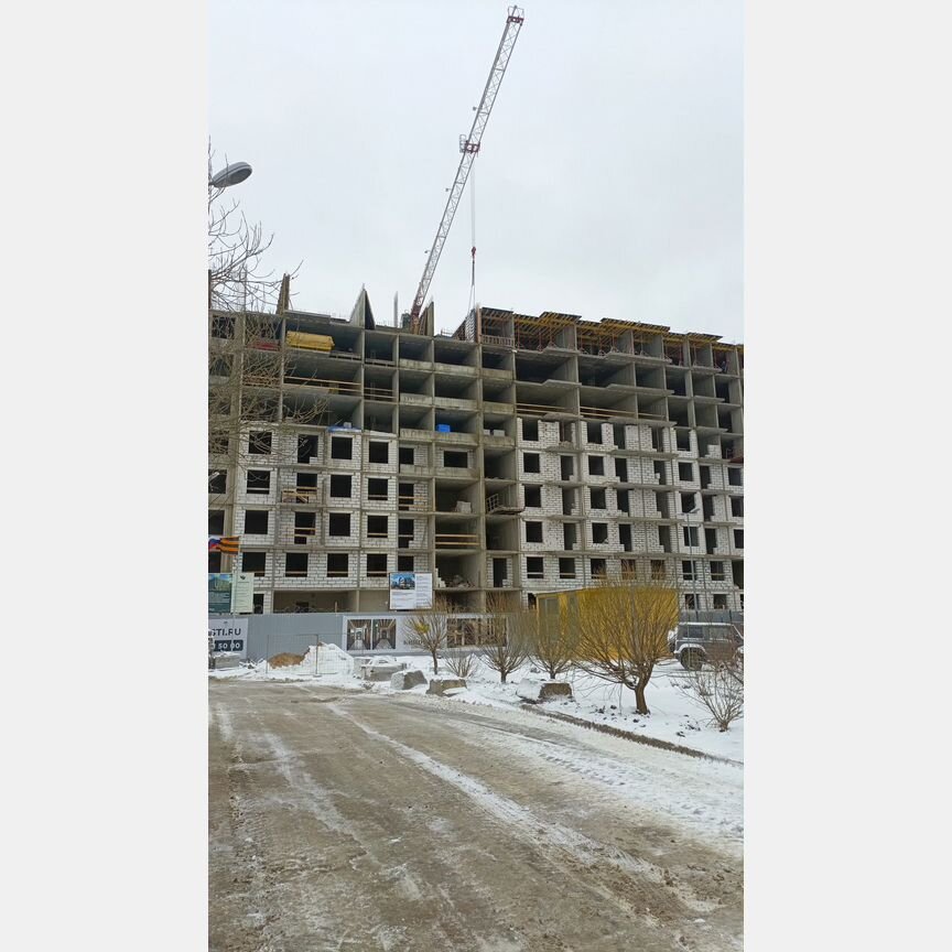Квартира-студия, 18,6 м², 1/9 эт.