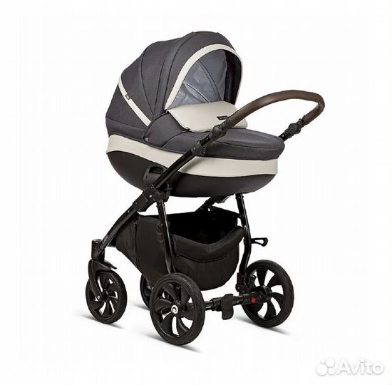 Коляска 3 в 1 Tutis Nanni графит