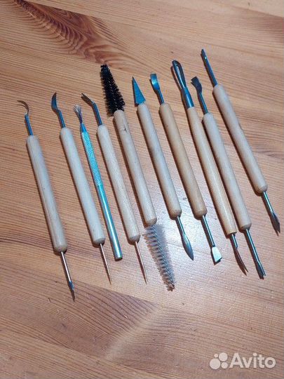 Набор стеков для лепки глиной и пластилином