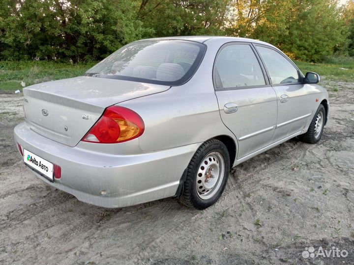 Kia Spectra 1.6 МТ, 2006, 180 000 км