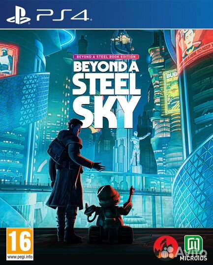 PS4 диск Beyond a Steel Sky Steelbook Edit., новый